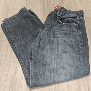 Lucky Brand Jeans 181 Relaxed Fit Straight Leg Men's Blue Denim Size 34 X 30